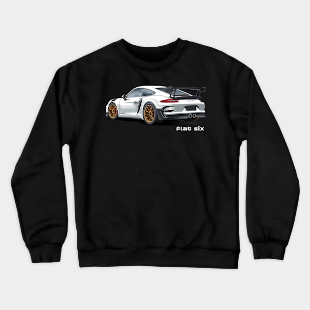 Flat Six Crewneck Sweatshirt by Garage Buds